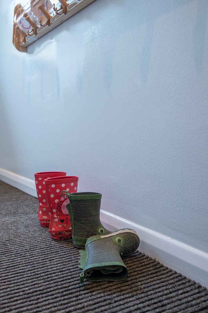 Children's Wellies at the Reception